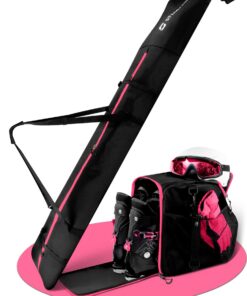 STYNGARD Skitasche und Stiefeltasche 120 cm bis 160 cm, 40 L Lüftungsgitter und Helmfach Modell St. Moritz