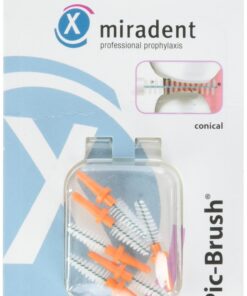 Set 6 Bürstenköpfen orange konisch - Rohde - Hausfrauen - Reinigungsaktionen - DuPont Technology - 120mm x 6 Stück | Se