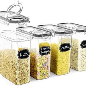 Wildone Frischhaltedosen für Müsli - luftdicht, 4 L, BPA-frei, 4 Stück | Wildone Müslibehälter-Set - luftdicht, 4 L, au