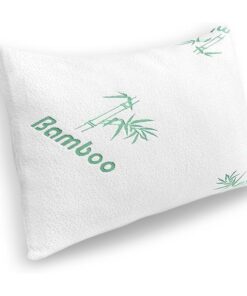 Home Oase Orthopädisches Nackenstützkissen - Druckausgleichendes Memory Foam mit Bamboo-Bezug - Ideales Kissen fürהצלחת