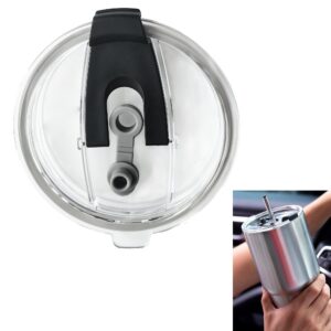 SiYunRan Replacement Lid Auslaufsicher - Deckel für 40 oz Becher, wiederverwendbar, staubdicht, perfekt für Strohhalm od