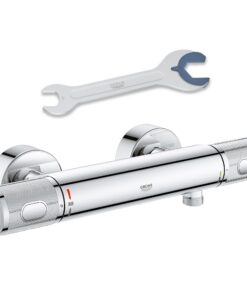 GROHE Precision Feel Duscharmatur Wassersparend Thermostat-security-clear-chrome-34790000