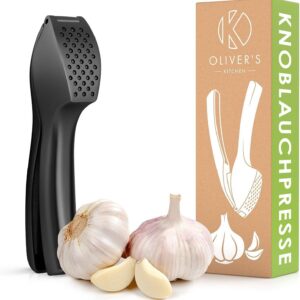 Oliver's Kitchen® Premium Knoblauchpresse Handlich & Leicht zu Reinigen