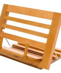Exerz Wooden Lesestücke Kochbuchständer - Premium Qualität/Ideal für Kochrezepte/Ideal für Tablets