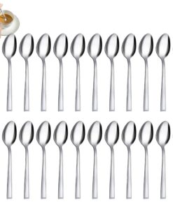 Hunnycook Edelstahl Teelöffel Set 24 Stück