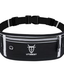 UTOBEST Laufgürtel mit verstellbarem Gummiband für laufende Frauen und Männer, Outdoor-Activitäten, ultra-lightweights,