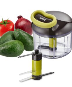 Tefal K13204 Ingenio 900ml 5-Sekunden-Zerkleinerer ohne Strom für Gemüse Obst Nüsse Babynahrung
