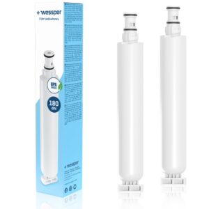 Wessper Wasserfilter für Kühlschrank - Kompatibel mit Fisher and Paykel RS Serie (RS90A, RS9120, RS36, Whirlpool 4396701