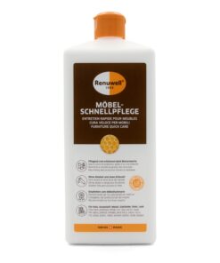 ReNUWELL Möbel Schnellpflege Bienenwachs - Hochwertige Reinigung & Pflege, 1 Liter, entwässert Staub & Fingerabdrücke, f