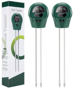 3‑in‑1 Pflanzen‑Bodentester – misst Bodenfeuchte, pH‑Wert & Sonnenlicht – ohne Batterien