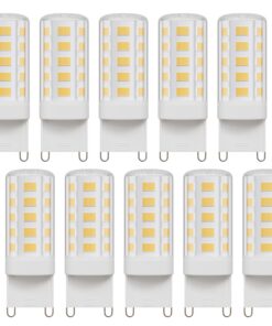 Klighten G9 LED Lampe Natürliches Weiß 4000K, 4W Ersatz Für 40W Halogenlampe, Non Dimmbar, 450 Lumen 360° Weitwinkel AC