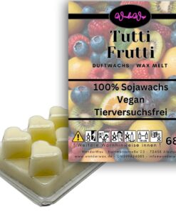 WonderWax Tutti Frutti Duftwachs Wax Melts für Duftlampe und Indoor-Déko