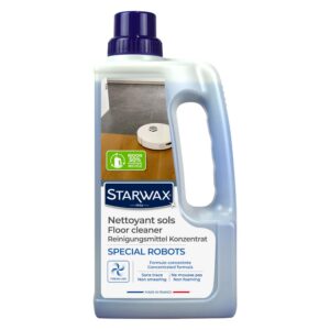 STARWAX - Universal-Bodenreiniger speziell für Wischroboter - Reinigung für alle Wischroboter - Streifenfreie Reinigung
