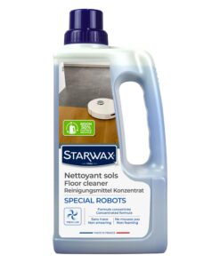 STARWAX - Universal-Bodenreiniger speziell für Wischroboter - Reinigung für alle Wischroboter - Streifenfreie Reinigung