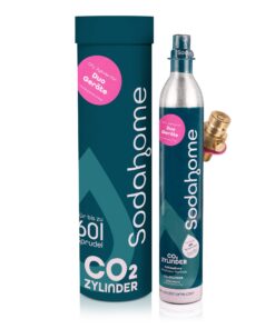CO2-Zylinder kompatibel mit Quick Connect Klicksystemen & DUO Geräte - für Sprudelwasser - geprüft & abgefüllt in Deutsc