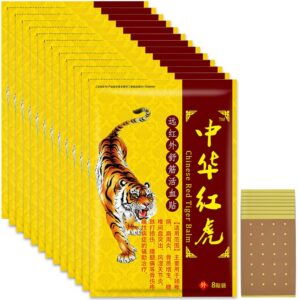 Tiger Soreness Relief Patch 100 Stück, Chinesische Ferninfrarot Pflaste für Schnelle und Lang anhaltende Schmerzlinderun