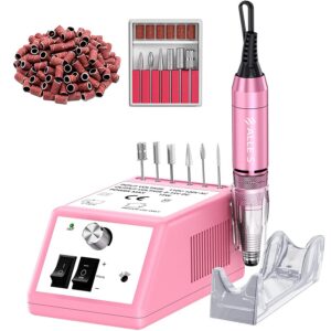 Elektrische Nagelfräse Nagelfeile Kit 30000 U/min Acryl-Gel-Nägel Polierwerkzeug Bohrer Heim-Salon professionell Valenti