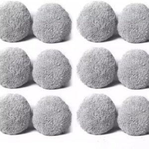 Générique Fensterputzrobotertücher DDC55/C65/DDC5, Verbrauchsmaterialien für Roboter, waschbare Reinigungstücher (12 Stü