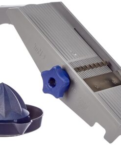 ORIGINAL TNS 2000 Gemüsehobel - All in One - Farbe Blau, Kunststoff & Edelstahl für Profis und Hobbykocher im Küchenbere