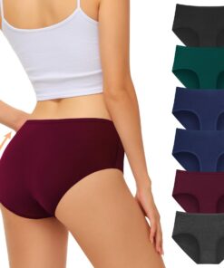 FALARY Unterhosen Damen Atmungsaktiv Stretch Panties OEKO-TEX STANDARD 100 6er Pack FALARY Unterhosen Damen Baumwolle Sl