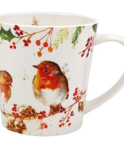 The Leonardo Collection Winterbecher für heiße Getränke, langlebige Porzellantassen für jeglichen Anlass, warmhaltende T