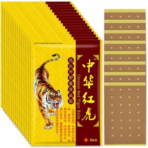 Tiger Schmerzlinderung Wärmepflaster 100 Stück - Lang anhaltende Schmerzlinderung für Gelenke und Muskeln | Chinesische