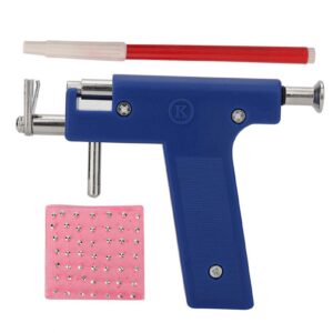 Bhgytec Professionelles Ohr Piercing Kit - Edelstahl - Unisex - 98-teilig - Sanftes Ohr Piercing - Für Jeder Geschlechts