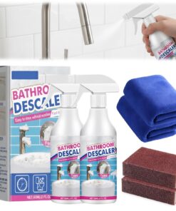 2Pcs Duschkabinenreiniger Für Starken Kalkentferner Badezimmer Reiniger