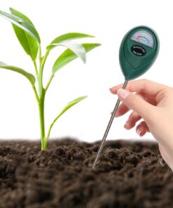 Boden-Feuchtigkeitsmesser für Pflanzen – ohne Batterien – für Garten & Landwirtschaft