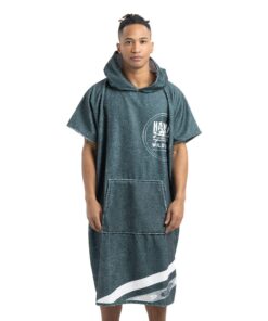HOMELEVEL Surf Poncho Unisex - Badeponcho mit Kapuze OEKO-TEX® STANDARD 100 für Erwachsene