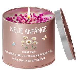 PRSTENLY Lavendel Kerze 9OZ Abschiedsgeschenk für Frau