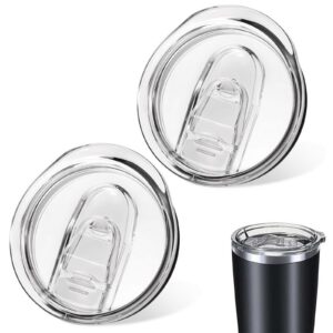 Dinghaole 20oz Skinny Tumbler Ersatzdeckel,Slim Becher Schiebedeckel für Reisebecher, aus Auslaufsicheren Kunststoff, In