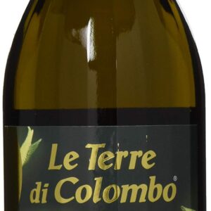 Le Terre di Colombo - 100 % italienisches Extra Olivenöl, gerippte Flasche mit mechanischem Verschluss, 1 l Le Terre