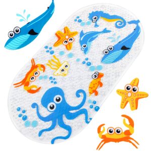 Baozun Antirutschmatte Badewanne rutschfest 71 * 38cm (Oktopus) Baozun Badewannenmatte Duschmatte rutschfest 71 * 38cm