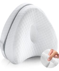 LAPONO Orthopädisches Kniekissen für Seitenschläfer mit Memory Schaum - Optimale Unterstützung bei Knie- und Hüftschmer