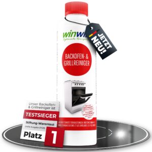 WinwinCLEAN® Backofenreiniger & Grillreiniger - Starkster Reinigungsmittel ITestsieger Stiftung Warentest I Fettlöser fü