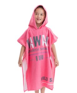 HOMELEVEL Kinder Badeponcho - Für Babys Jungen Mädchen - Strand Schwimmbad Poncho mit Kapuze