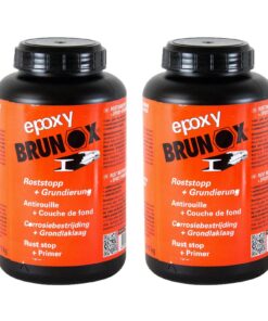 Brunox 2X Epoxy Rostumwandler für Hausbesitzer im Winterschalungsaison|Rostschutz und Roststopp|1 L Nobel Formel