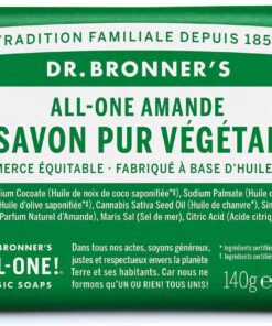 Dr. Bronners Magische Seife Mandel - 18-in-1 Alleskönner, 140g Bio