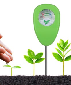 Feuchtigkeitsmesser für Pflanzen – tragbarer, batteriefreier Boden‑Hygrometer für Garten, Rasen & Innen‑ und Außenbereic