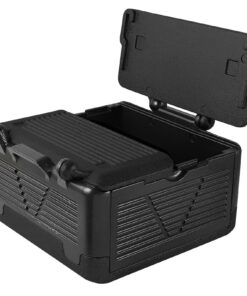 CISSIYOG Thermobox, Warmhaltebox, Multifunktional für Camping und Picknick im Freien, 26L, Isolierklappbox, 43 * 43 * 25