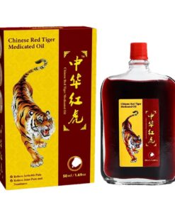 Medizinisches Öl Red Tiger Salbe 50ml - Aktivöl des Roten Tigers für Muskelentspannung - Chinesisches Massageöl zur Schm