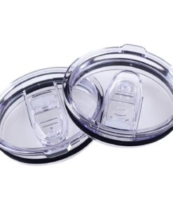 AICMEI Edelstahlbecher-Ersatzdeckel 590 ml + Durchmesser 8,6 cm + Kochen und Trinken + Temperaturkontrolle + 2-Pack + 8,