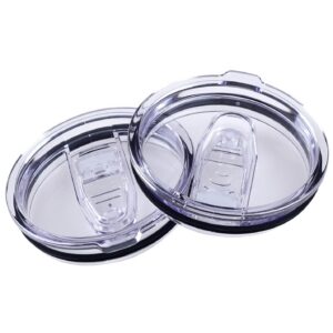 AICMEI Edelstahlbecher-Ersatzdeckel 590 ml + Durchmesser 8,6 cm + Kochen und Trinken + Temperaturkontrolle + 2-Pack + 8,