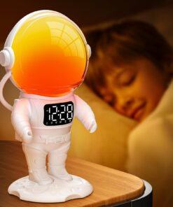 Tageslichtwecker Sonnenaufgang für Erwachsene & Kinder mit Smart Bluetooth Lautsprecher & Timer