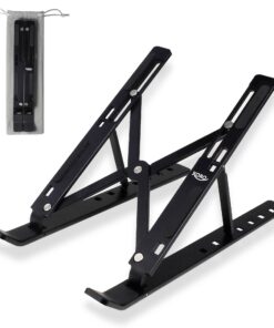 Funktionaler Notebook Ständer für MacBook Pro/Air, HP, Sony, Dell & alle 10" - 15,6" Laptop & Tablet-PC, mehrstufig höhe