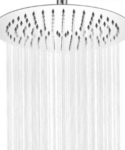 Auralum Regendusche Duschkopf 8 Zoll | Edelstahl, 360° Verstellbar, Selbstreinigende Düsen, Chrom Recycled Claim Standar