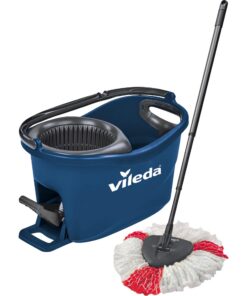 Vileda Turbo EasyWring & Clean Bodenwischer Komplett Set - Blitzschnell und sauber reinigen - für Familien mit kleinen