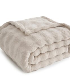 Topfinel Bubble Decke für Teenager im Wohnzimmer - Warme Fleece & Sofadecke 150x200cm, Kuschelig und Imitat-Wollqualität