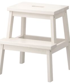 IKEA BEKVÄM Tritthocker 50 cm Weiß – Praktisch für Küche & Bad
